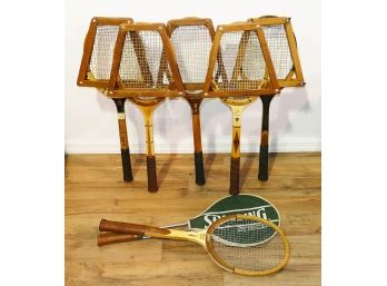 7 Vintage Tennis Racquets