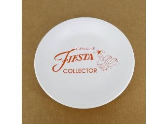 Genuine Fiesta Ware Collector 10.25' Plate