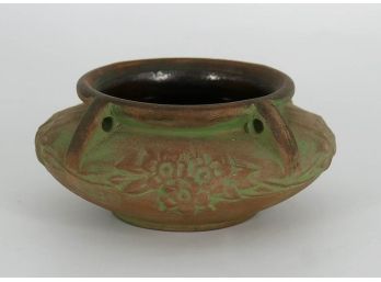 1930 Zane Ware Pottery Squat Vase