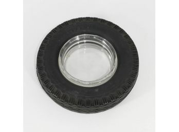 Vintage Goodyear Tire Rubber And Glass Advertising Ashtray