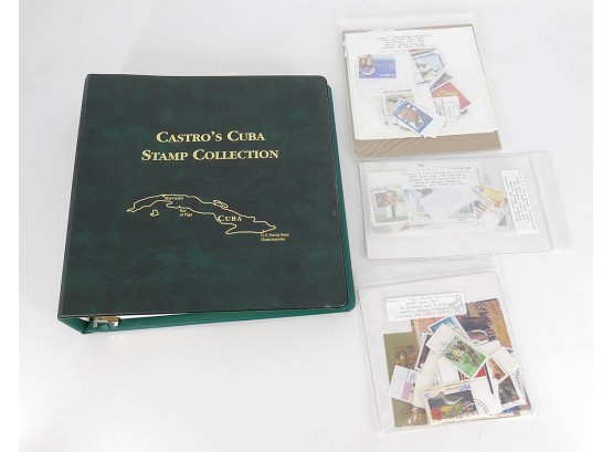 Castro's Cuba Stamp Collector Sets & Mystic Stamp Company Binder