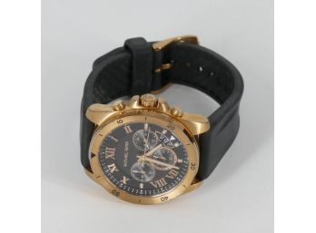 Michael Kors Brecken Black Dial Chronograph Men's Watch