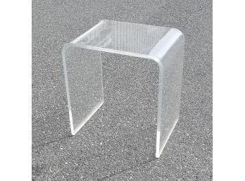 Vintage Modern Lucite Table / Stand