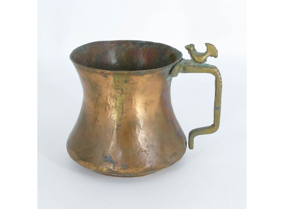 Antique Dovetailed Copper Pitcher