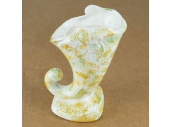 Vintage Roseville Pottery Mock Orange Cornucopia Vase
