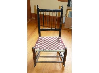 19th C. Shaker Hand Painted Rocking Chair