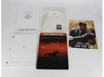 Motion Picture Press Kit And Movie Script Lot