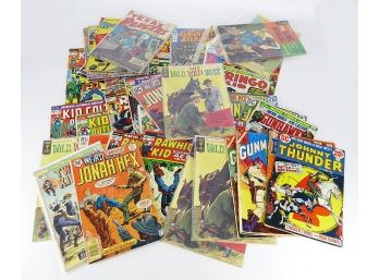 Vintage Western/Cowboy/Gunfighter Comic Book Lot #2 - 1960's-1980's - Approx. 40