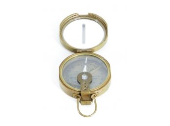Antique Ross Evans (London) Brass Compass