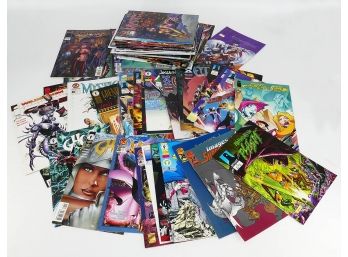 Comics Book Lot - Image, Dark Knight, Defiant, And More - 1990's-2000's - Approximately 60 Books
