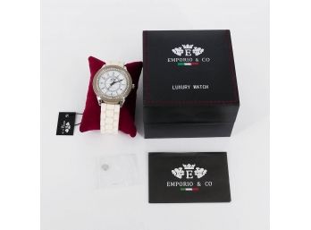 Emporio & Co Swarovski Women's Watch - Model W00312