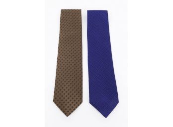 2 Different Paul Smith Men's Silk Ties - In Excellent Condition - Cost $125/ea