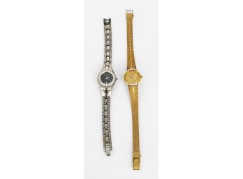 Pair Of Ladies Watches - Longines / Caravelle By Bulova