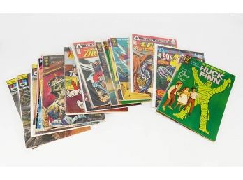 1960's-1980's Comic Book Lot - Atlas, Gold Key, First Comics, Archie, Crusaders, Etc
