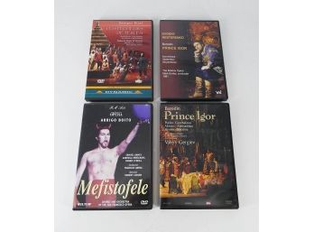 4 Different Opera DVDs