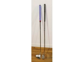 Two Odyssey White Hot RH Putters