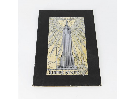 Empire State Building : A History (1931) - Commemorative Publication Celebrating The Completion