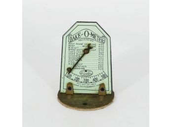 Vintage 1922 Bake-O-Meter Oven Thermometer