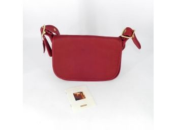 Vintage Genuine Coach Patricia's Legacy Crossbody Bag - In Red