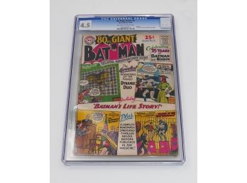 1964 DC Comics - Giant #5 80Pg Batman - Graded By CGC