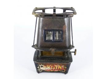 Antique 1880's Union Cast Iron Sad Iron Heater/Warmer