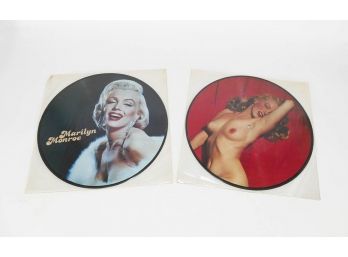Two Marilyn Monroe 12' LP Picture Discs