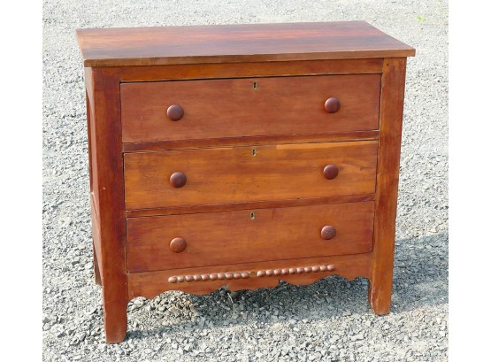 19th C. Federal Chest Of Drawers (Kentucky, USA) - Signed On Back
