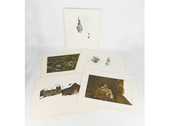 Andrew Wyeth Four Seasons - Set Of 5 Prints