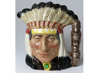 Royal Doulton Large Toby Jug - North American Indian