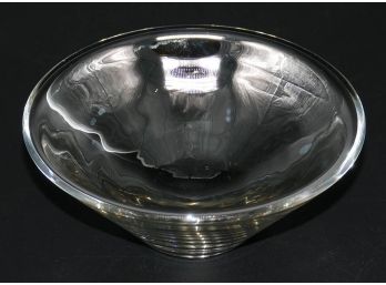Nick Munro 6' Silver Mercury Glass Reflective Bowl