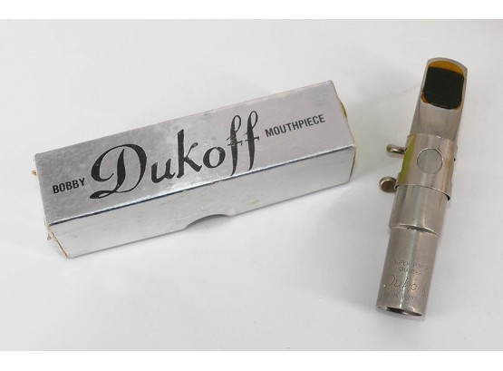 Vintage Bobby Dukoff M7 Silveright Metal Tenor Mouthpiece