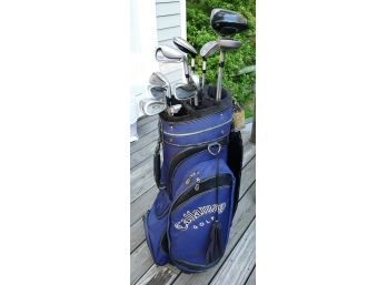 Golf Club Set - Adams Golf, Cobra, Odyssey, Taylor Made, Callaway Cart Bag
