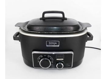 Ninja 3 In 1 Cooking System - Slow Cooker, Stove Top, Oven - In Working Condition