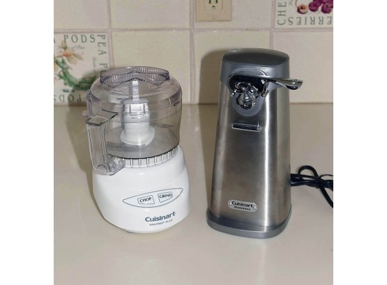 Cuisinart Mini-Prep Plus 3 Cup Food Processor & Deluxe Stainless Steel Electric Can Opener