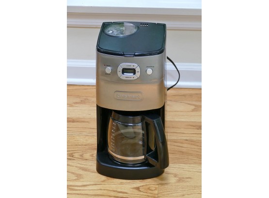 Cuisinart Grind And Brew 10-Cup Brushed Chrome Drip Coffee Maker