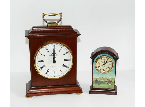 2 Table/Mantel Clocks - Howard Miller & Roger Lascelles