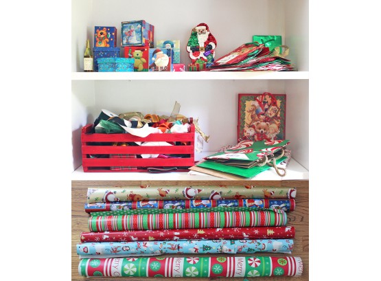 Holiday & Christmas Boxes, Bags, Ribbon, & Wrapping Paper