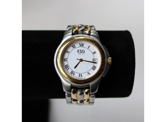 Men's ESQ Swiss Quartz Two-tone Stainless Steel Watch