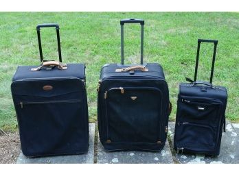 3 Pieces Of Wheeled Luggage - Dakota, Jump/Boyt, And Kluge