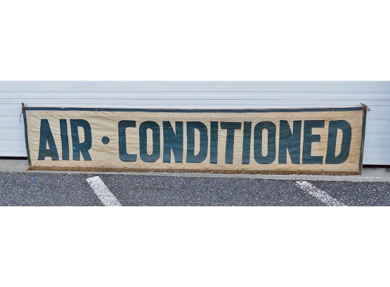 Vintage Air Conditioned Theater Sign - 107' Wide