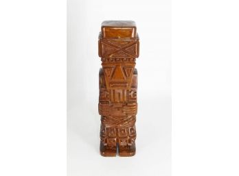 Peruvian Idol Wooden Sculpture