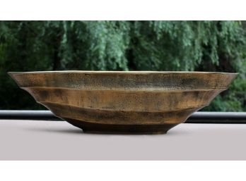 Decorative Bronze Centerpiece Bowl