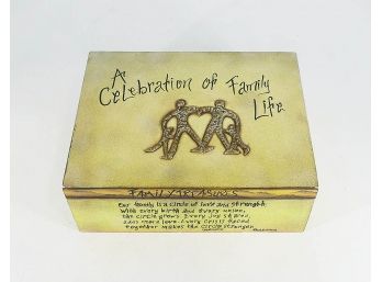 Rhonda Kullberg Hand Painted Wooden Remembrance Box