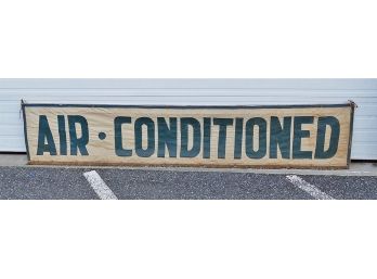 Vintage Air Conditioned Theater Sign - 107' Wide