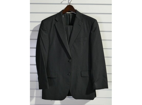 Burberry Mens Wool Pinstripe Suit - Size 38S