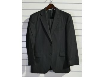 Burberry Mens Wool Pinstripe Suit - Size 38S