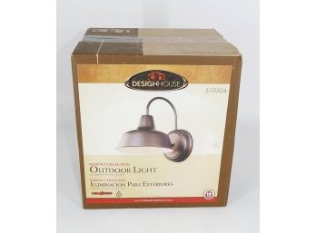Design House Mason Collection Outside Barn Light - Rubbed Bronze Finish - New In Box