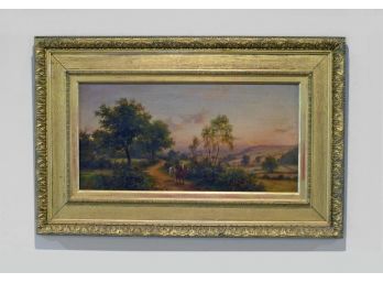 Henry Maidment (British, Active 1889-1914) Oil On Canvas - Landscape Scene