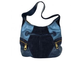 Marc Jacobs Leather Suede Patchwork Hobo