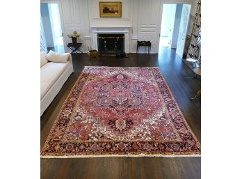 Large Hand Knotted Persian Rug - 12ft 2in X 8ft 3in - Beautiful Detail & Colors